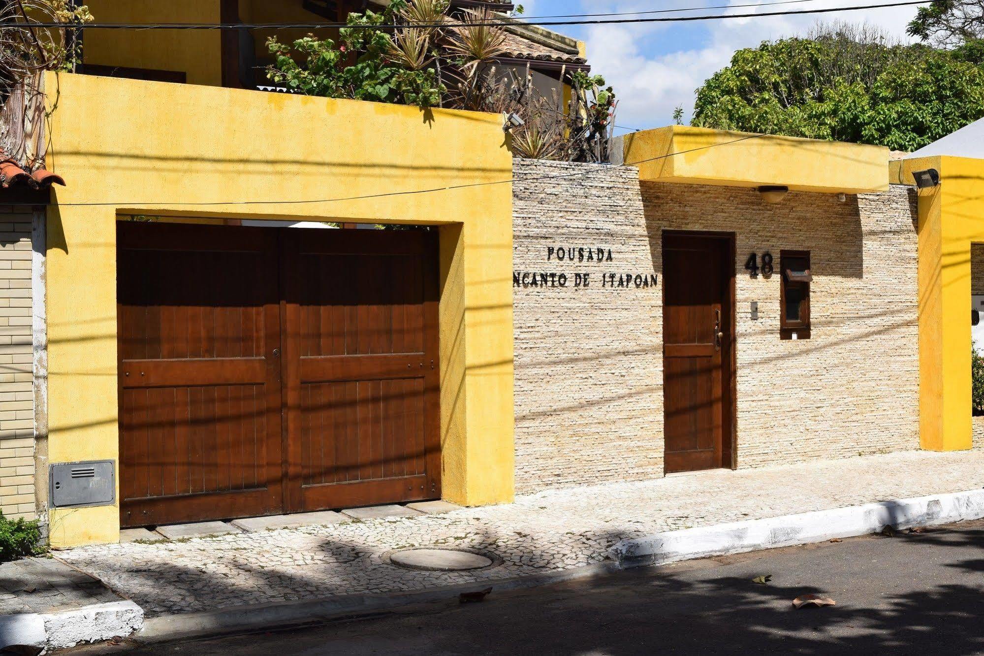 Hotel Pousada Encanto De Itapoan Salvador Exteriör bild